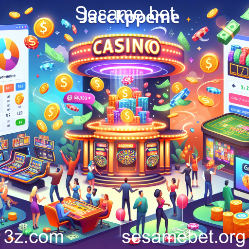 Descubra o Mundo dos Jackpots no Sesame Bet